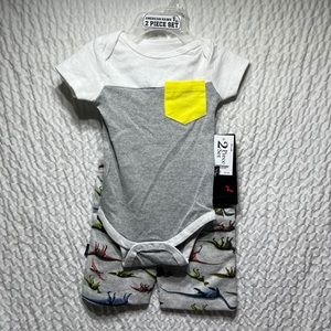 Boys clothes American Hawk 2 piece set size 3/6 M